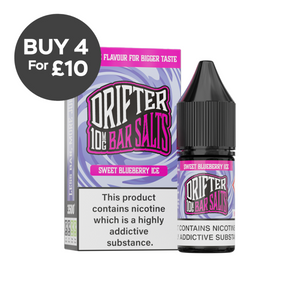 10mg Drifter Bar Salts 10ml (50VG/50PG) Vaping Products