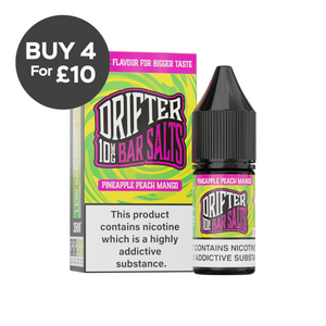 10mg Drifter Bar Salts 10ml (50VG/50PG) Vaping Products