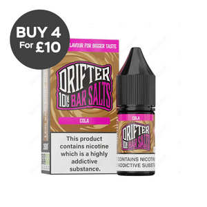 10mg Drifter Bar Salts 10ml (50VG/50PG) Vaping Products