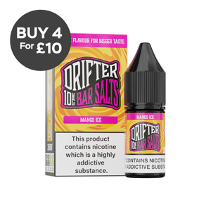 10mg Drifter Bar Salts 10ml (50VG/50PG) Vaping Products
