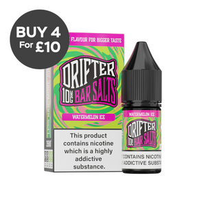 10mg Drifter Bar Salts 10ml (50VG/50PG) Vaping Products
