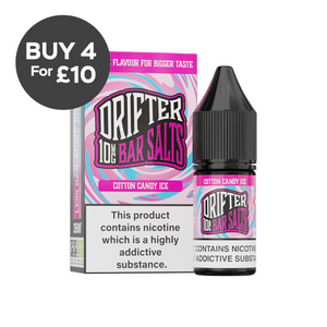 10mg Drifter Bar Salts 10ml (50VG/50PG) Vaping Products