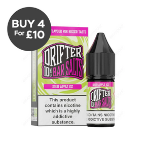 10mg Drifter Bar Salts 10ml (50VG/50PG) Vaping Products
