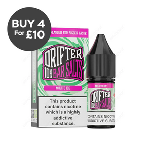 10mg Drifter Bar Salts 10ml (50VG/50PG) Vaping Products