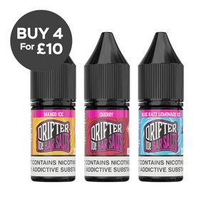 10mg Drifter Bar Salts 10ml (50VG/50PG) Vaping Products
