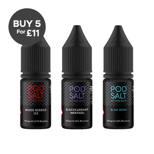 11mg Pod Salt Core 10ml Nic Salts (50VG/50PG) Vaping Products