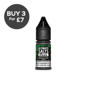 20MG Ultimate Puff Salts Soda 10ML Nic Salts (50VG/50PG) Vaping Products