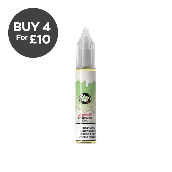 10mg Aisu Yoguruto By Zap! Juice 10ml Nic Salts (50VG/50PG) Melon Milk Vaping Products