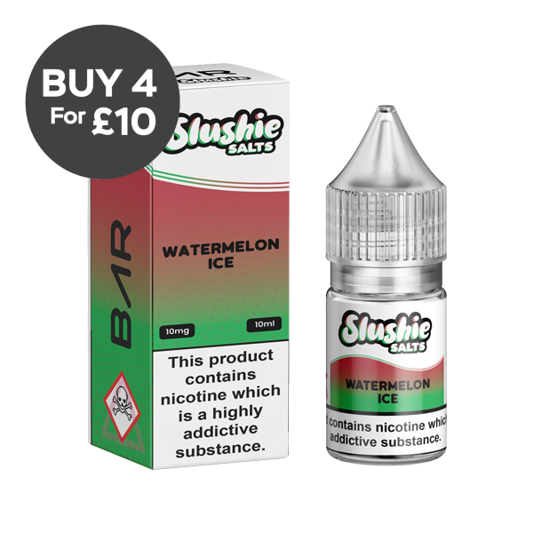 10mg Bar By Slushie 10ml Bar Salts (50VG/50PG) Vaping Products