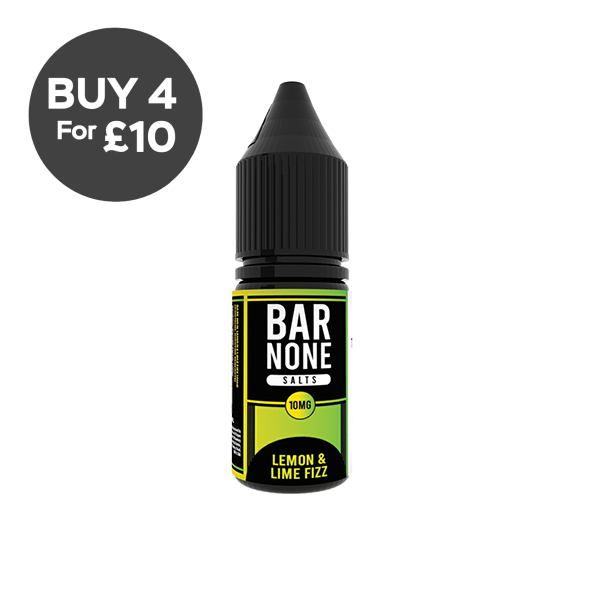 10mg BAR NONE Nic Salts 2x10ml (50VG/50PG) Vaping Products