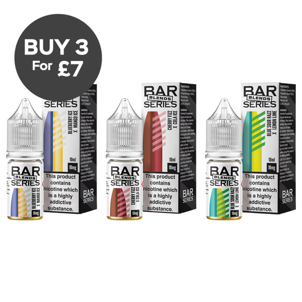 10mg Bar Series Blends 10ml Nic Salts (50VG/50PG) Vaping Products