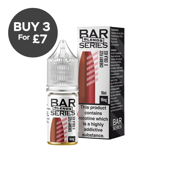 10mg Bar Series Blends 10ml Nic Salts (50VG/50PG) Vaping Products