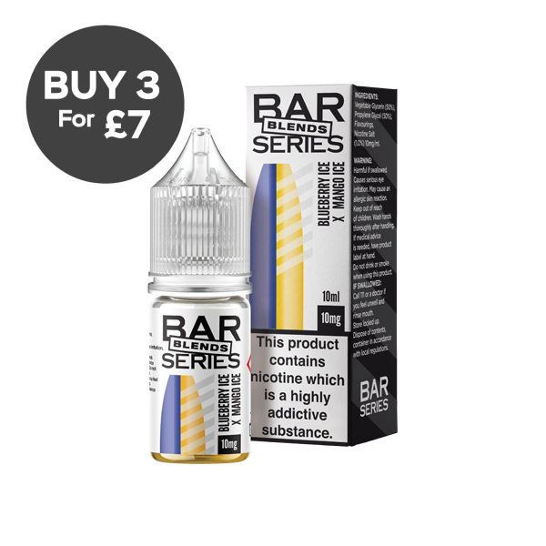 10mg Bar Series Blends 10ml Nic Salts (50VG/50PG) Vaping Products