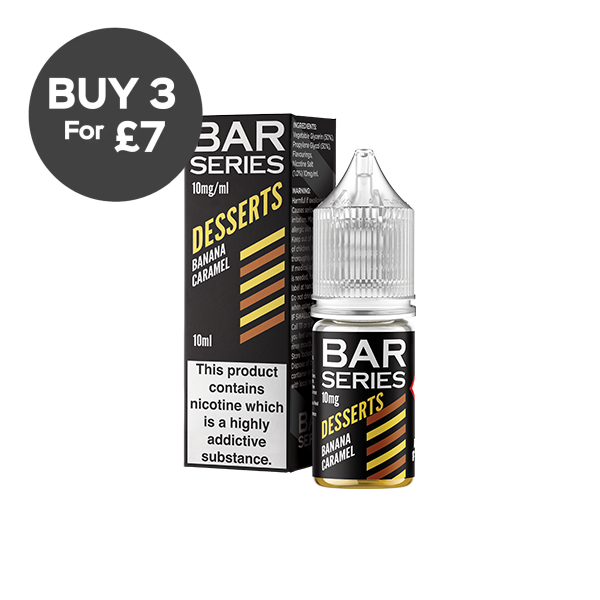 10mg Bar Series Desserts 10ml Nic Salts (50VG/50PG) Vaping Products