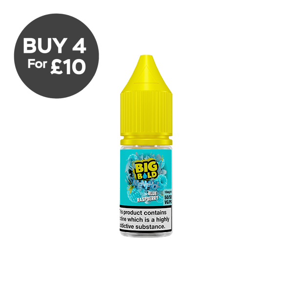 10mg Big Bold Nic Salt 10ml (50VG/50PG) Vaping Products