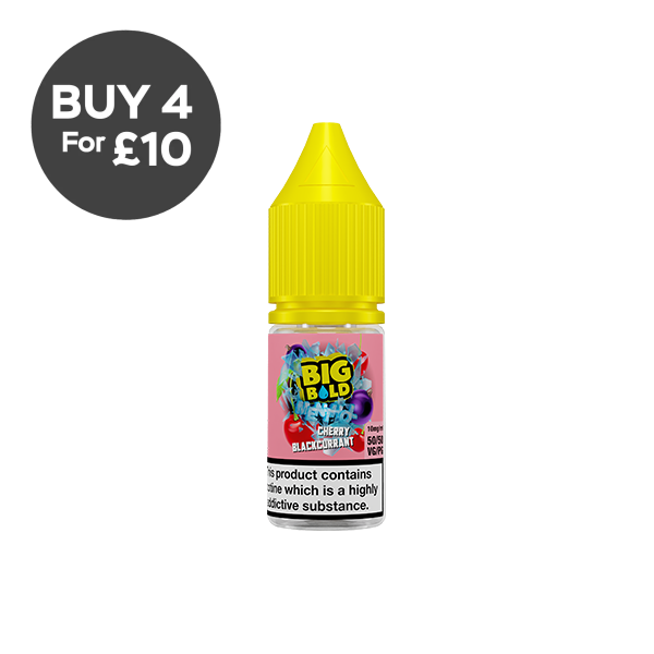 10mg Big Bold Nic Salt 10ml (50VG/50PG) Vaping Products
