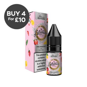 10mg Billionaire Juice Platinum Edition 10ml Nic Salts (50VG/50PG) Pink Diamond Vaping Products