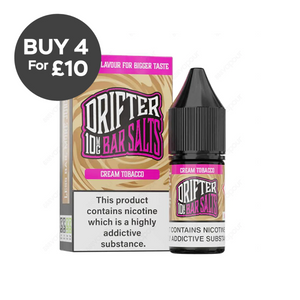 10mg Drifter Bar Salts 10ml (50VG/50PG) Vaping Products