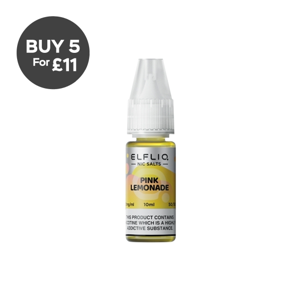 10mg ELFLIQ By Elf Bar 10ml Nic Salt (50VG/50PG) Vaping Products