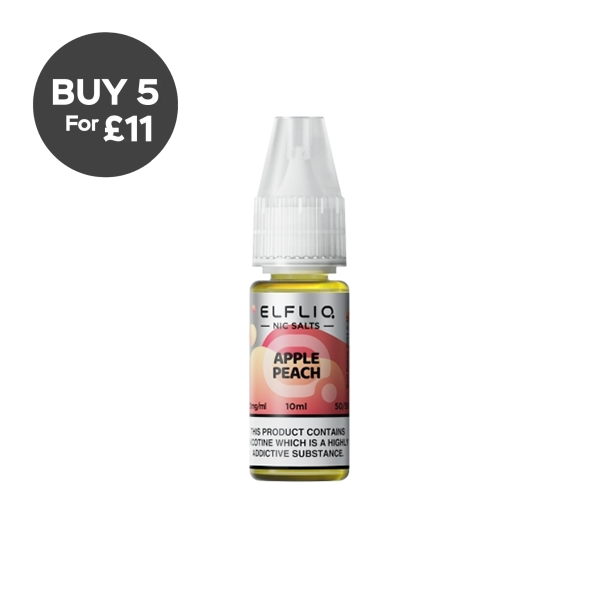 10mg ELFLIQ By Elf Bar 10ml Nic Salt (50VG/50PG) Vaping Products