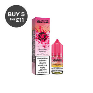 10mg Elux Firerose 5000 Nic salts 10ml (50VG/50PG) Strawberry raspberry Vaping Products