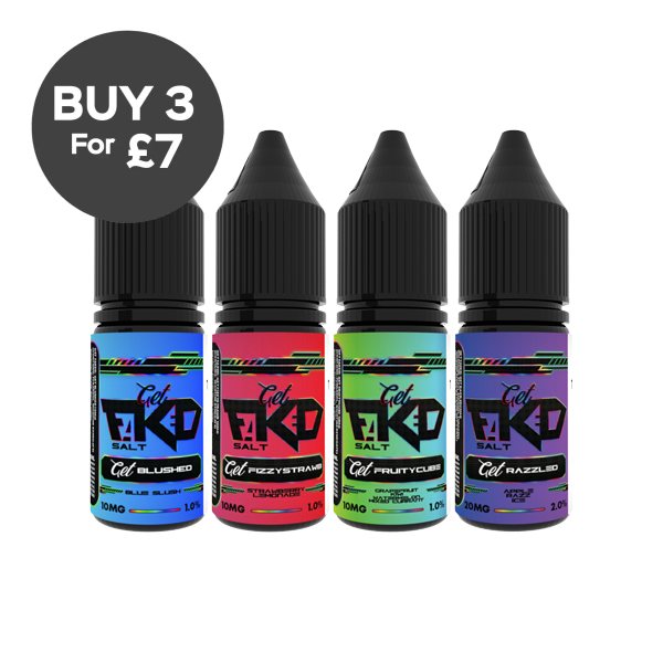 10mg Get Faked Salts 10ml Nic Salts (50VG/50PG) Vaping Products