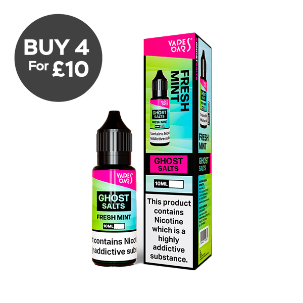 10mg Ghost Salts By Vapes Bars Nic Salts 10ml (50VG/50PG) Vaping Products