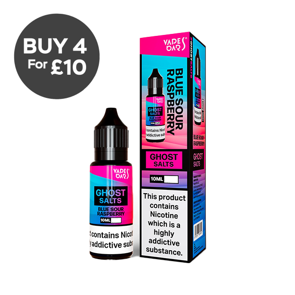 10mg Ghost Salts By Vapes Bars Nic Salts 10ml (50VG/50PG) Vaping Products