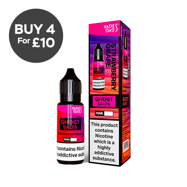 10mg Ghost Salts By Vapes Bars Nic Salts 10ml (50VG/50PG) Vaping Products