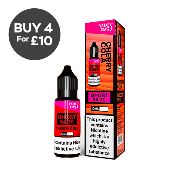 10mg Ghost Salts By Vapes Bars Nic Salts 10ml (50VG/50PG) Vaping Products