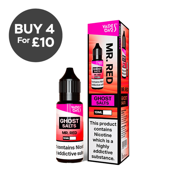 10mg Ghost Salts By Vapes Bars Nic Salts 10ml (50VG/50PG) Vaping Products