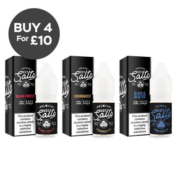 10mg Got Salts 10ml Nic Salts (50VG/50PG) Vaping Products