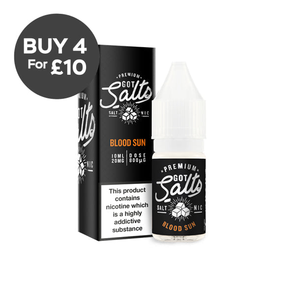 10mg Got Salts 10ml Nic Salts (50VG/50PG) Vaping Products