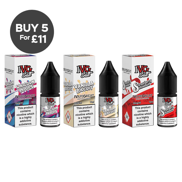 10mg I VG Salt 10ml Nic Salts (50VG/50PG) Vaping Products