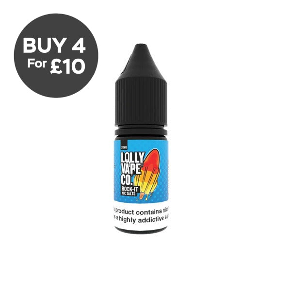 10mg Lolly Vape Co 10ml Nic Salts (50VG/50PG) Vaping Products