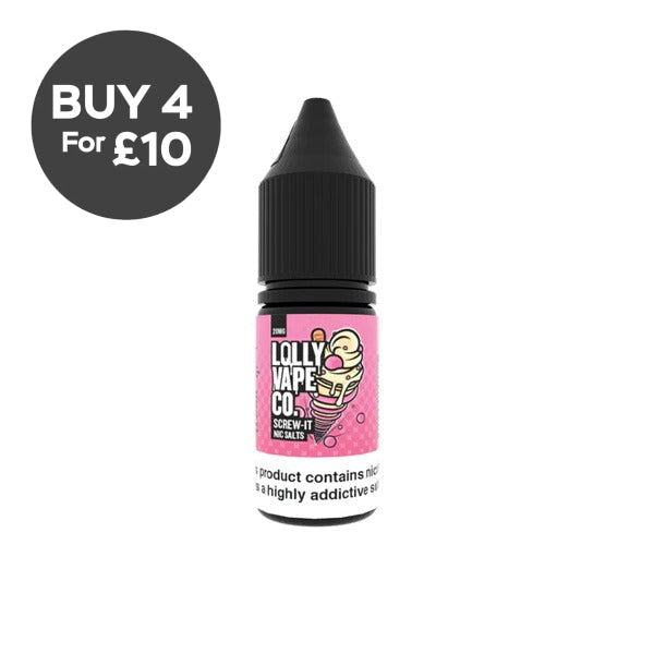 10mg Lolly Vape Co 10ml Nic Salts (50VG/50PG) Vaping Products