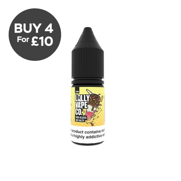 10mg Lolly Vape Co 10ml Nic Salts (50VG/50PG) Vaping Products