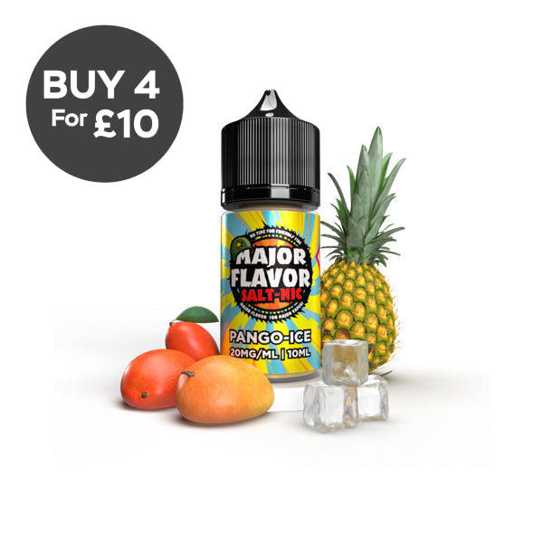10mg Major Flavor Nic Salts 10ml (60VG/40PG) Vaping Products