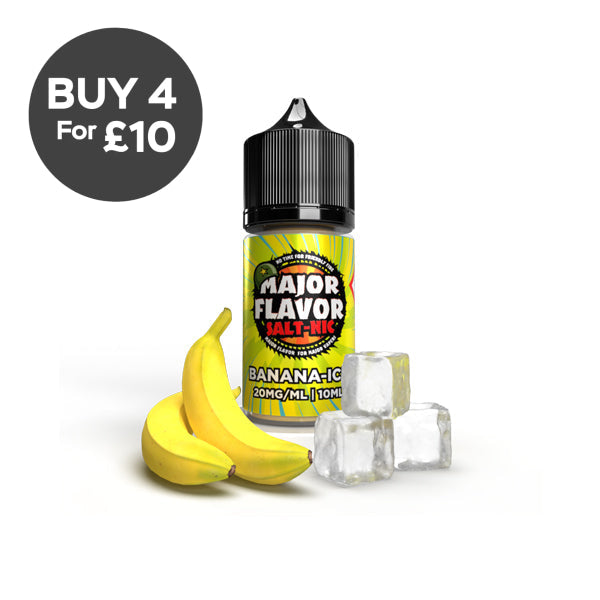 10mg Major Flavor Nic Salts 10ml (60VG/40PG) Vaping Products