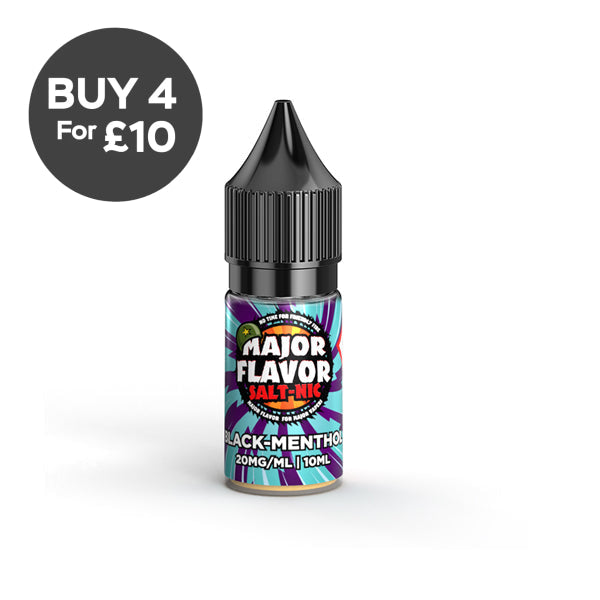 10mg Major Flavor Nic Salts 10ml (60VG/40PG) Vaping Products