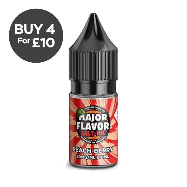 10mg Major Flavor Nic Salts 10ml (60VG/40PG) Vaping Products