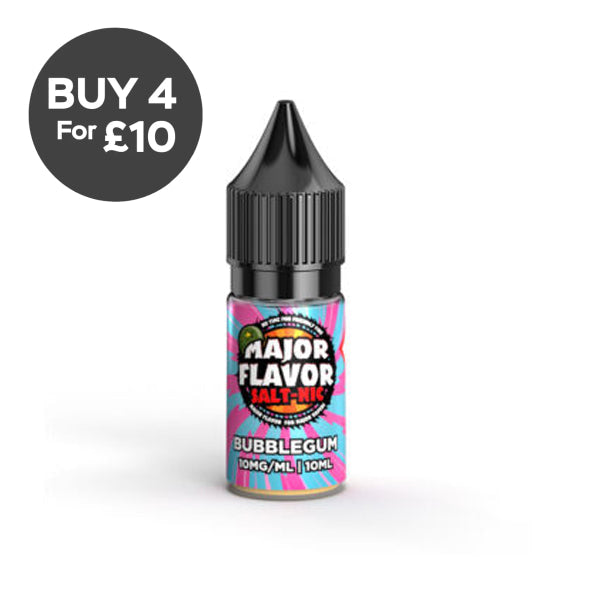 10mg Major Flavor Nic Salts 10ml (60VG/40PG) Vaping Products