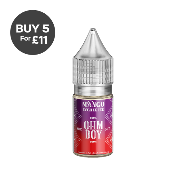 10mg Ohm Boy SLT 10ml Nic Salt (50VG/50PG) Vaping Products