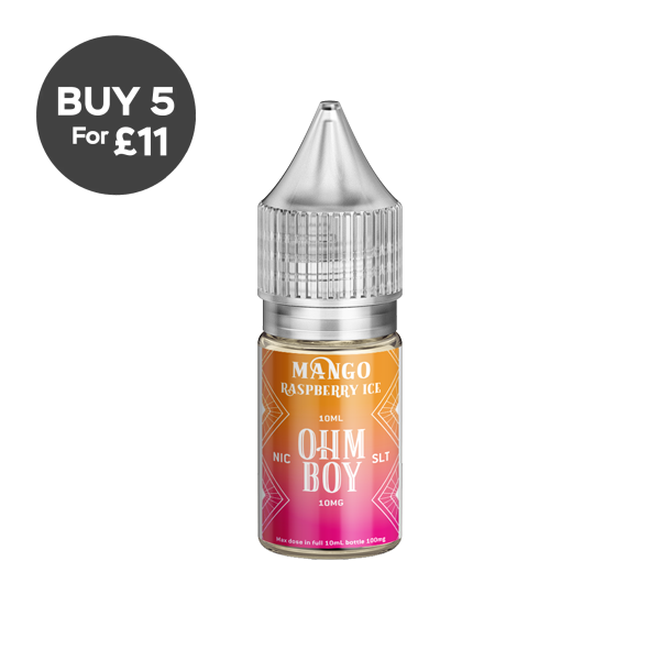 10mg Ohm Boy SLT 10ml Nic Salt (50VG/50PG) Vaping Products