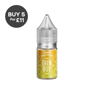 10mg Ohm Boy SLT 10ml Nic Salt (50VG/50PG) Vaping Products