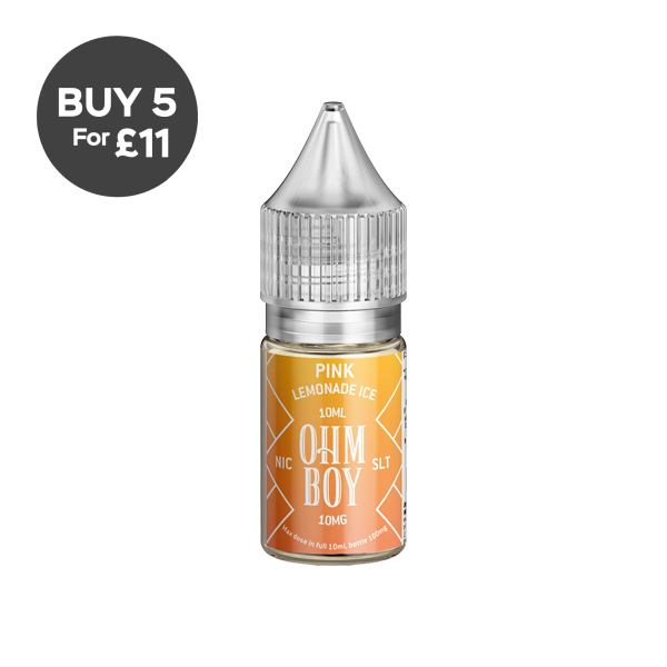 10mg Ohm Boy SLT 10ml Nic Salt (50VG/50PG) Vaping Products