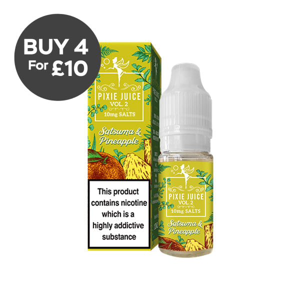 10mg Pixie Juice Volume 2 10ml Nic Salts (50VG/50PG) Vaping Products
