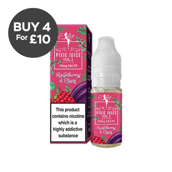10mg Pixie Juice Volume 2 10ml Nic Salts (50VG/50PG) Vaping Products