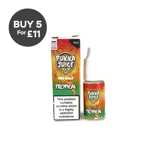 10MG Pukka Juice 10ML Flavoured Nic Salt (50VG/50PG) Vaping Products