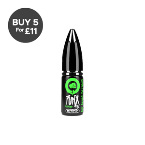 10mg Riot Squad Punx 10ml Nic Salt (50VG/50PG) Apple Cucumber Mint & Aniseed Vaping Products